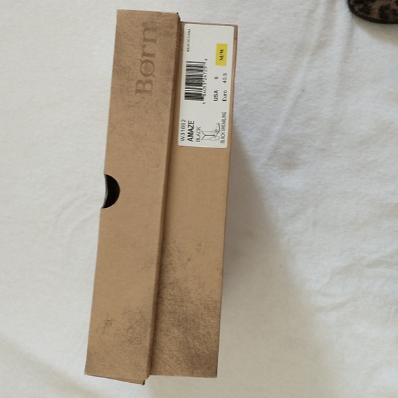 Born Amaze Heeled Leather Shearling Boots - Picture 6 of 6